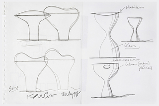Drawing, Alternative Table Lamp Designs, for Classicon