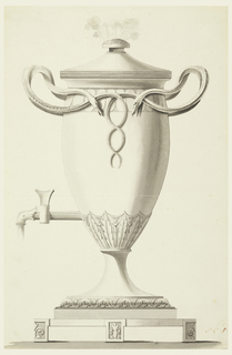Drawing, Design for a Coffee Urn