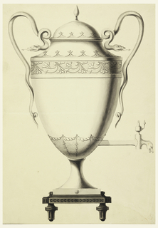 Drawing, Design for a Coffee Urn