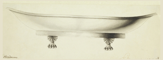 Drawing, Design for a Tray for Hors D'oeuvres