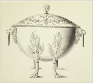 Drawing, Design for a Tureen