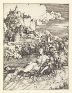 Print, The Sea Monster