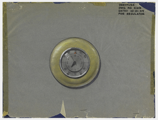 Drawing, Design for Regulator