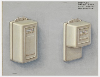 Drawing, Design for Two Regulators