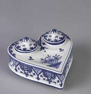 Inkwell Stand And Lid (France)