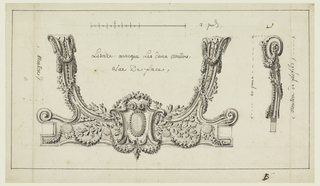 Drawing, Design for Carriage Understructure