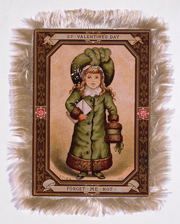 Greeting Card, St. Valentine's Day, Forget Me Not