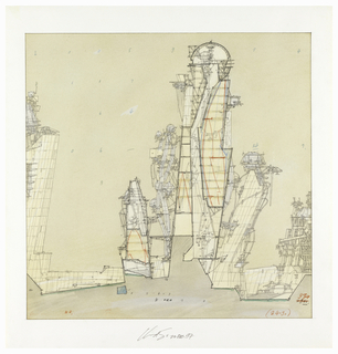 Drawing, Untitled, from Centricity Series