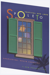 Poster, Spoleto Festival USA, Charleston, South Carolina, A New Perspective