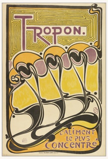Poster, Tropon est l'aliment le plus concentré (Tropon, the most concentrated food supplement)