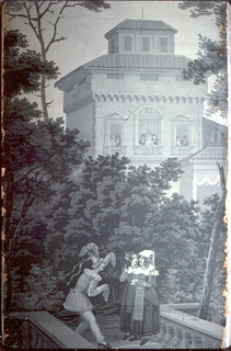 Scenic Panel, Scenic Panel from 'Les Course de Chevaux'