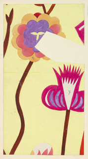 Drawing, Textile Design: Florentina