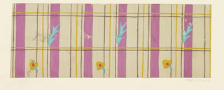 Drawing, Textile Design: Sachsen (Saxony)