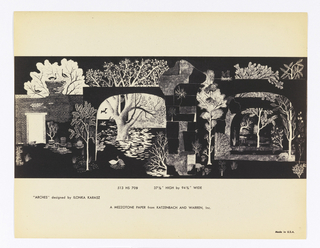 Page From A Sample Book, Mezzotone Papers