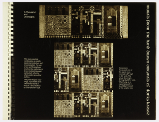 Sample Book, Murals from the Hand Drawn Originals of Ilonka Karasz