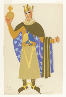 Drawing, Costume Design: Henry IV, for "Henry IV"