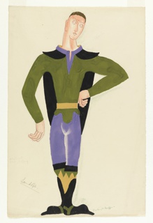 Drawing, Costume Design: Laudolph, for "Henry IV"