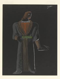 Drawing, Costume Design: Iago, for "Othello"