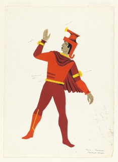 Drawing, Costume Design: Pawn, for "Checkmate"