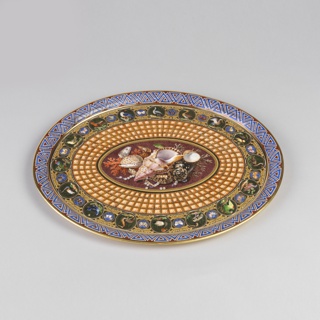 Tray, from a Breakfast Service (Plateau; Déjeuner Mosaïque Florentine) Tray