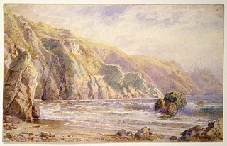 Drawing, Study for "Moulin Huet Bay, Guernsey"
