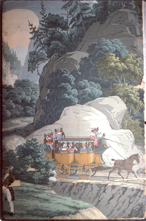Scenic Panel, Scenic Panel from 'Les Vues d'Amerique du Nord'