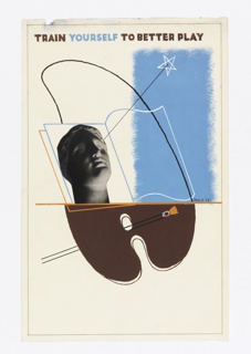 Drawing, Design for "Train Yourself To Better Work"