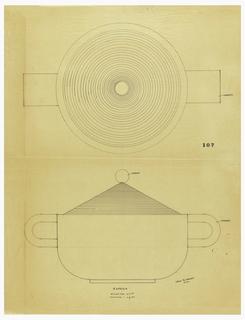 Drawing, Design for a Soup Tureen