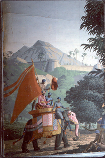 Scenic Panel, Scenic Panel from 'L'Hindoustan'