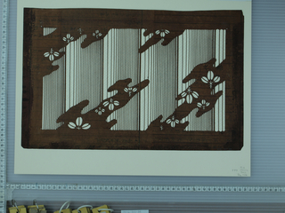 Katagami, Bush Clover and Stripes