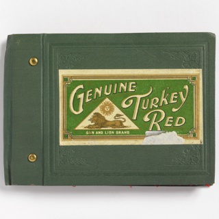 Sample Book, Genuine Turkey Red