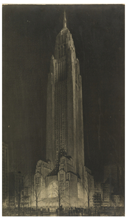 Print, Proposed Convocation Tower, Madison Square (Northeast Corner of Madison Avenue and East 26th Streeet)