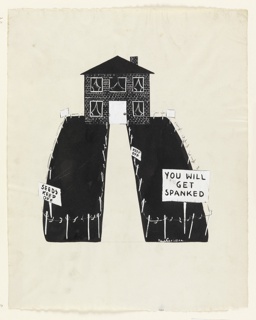 Drawing, Design for a Spot for The New Yorker