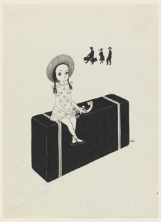 Drawing, Design for a Spot for The New Yorker