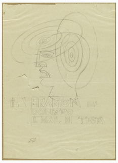 Drawing, Advertising Design for Veramon-Schering