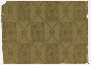 Lincrusta Dessin (England or United States)