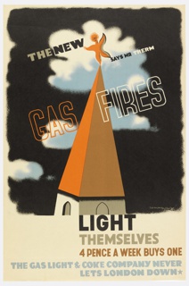 Poster, The New Gas Fires Light Themselves