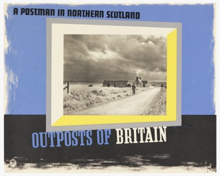 Poster, A Postman in Northern Scotland, Outposts of Britain