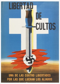 Poster, Libertad de Cultos (Freedom of Worship)