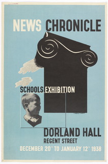 Poster, News Chronicle, Schools Exhibition