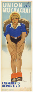 Poster, Union de Muchachas/ Campamento Deportivo (Girls League Sports Camp)