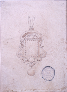 Drawing, Design for a Pendant