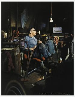 Poster, Nelson Office Seating / Herman Miller / International Design Group