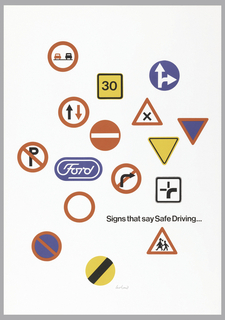 Poster, Signs That Say Safe Driving...