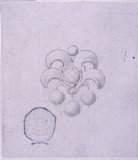 Drawing, Design for a Brooch