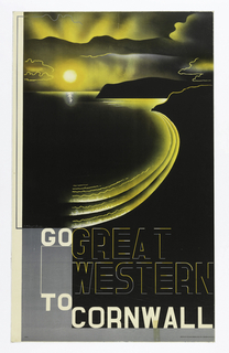 Poster, Go Great Western to Cornwall