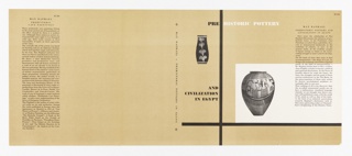 Book Cover, Pre Historic Pottery and Civilization in Egypt