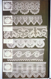 Sample Book Of Bobbin Lace (Italy)