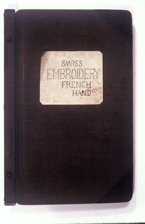 Sample Book Of Embroidery Trimmings (possibly Switzerland)