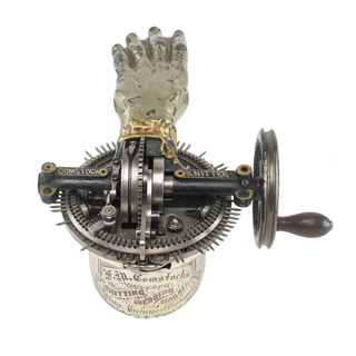 Patent Model For A Knitting Machine, Patent No. 125,543 (USA)